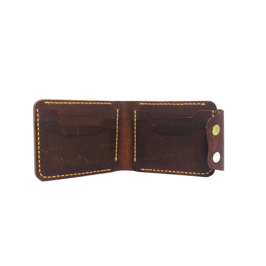 Last Article No 103 Bifold Full Option Traditional Wallet Double Snap - Ridge N Threads Pakistan