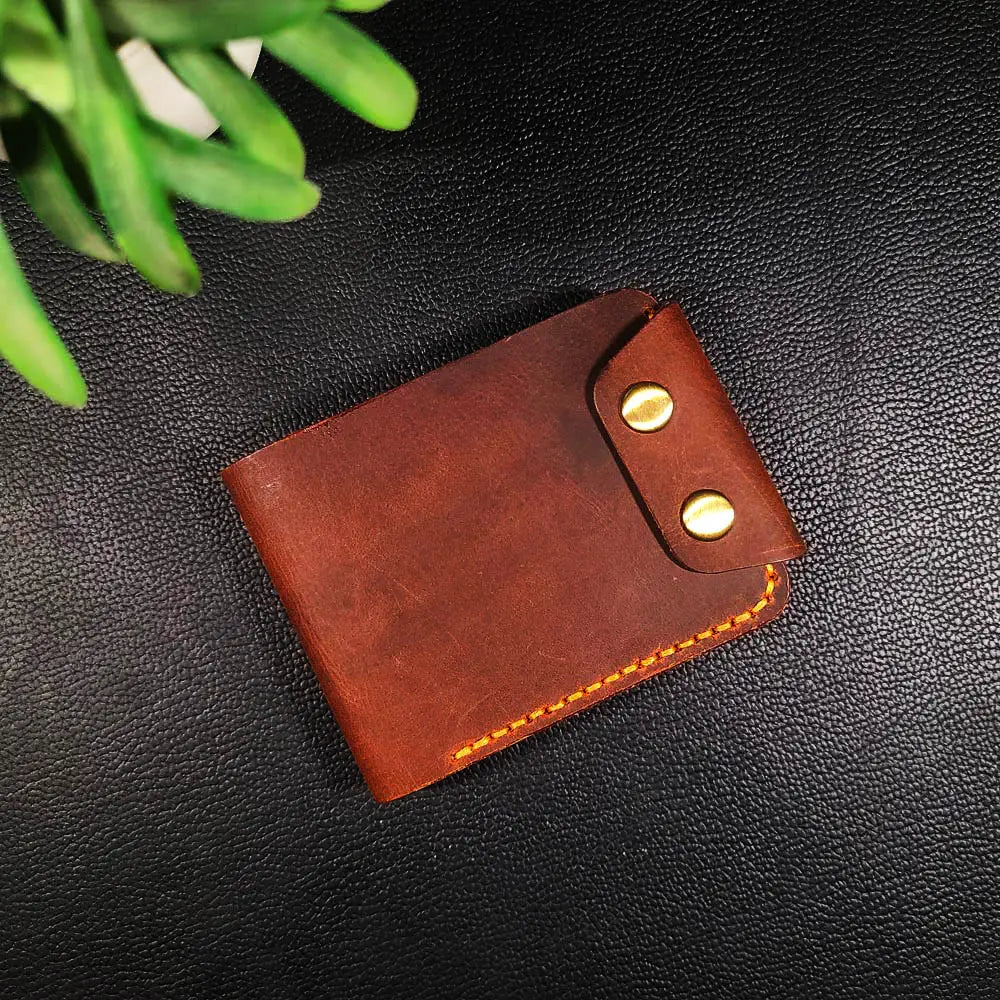 Article No 103 Bifold Full Option Traditional Wallet Double Snap