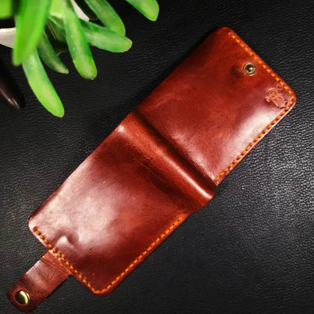 Handmade Leather Article 106 Bifold Wallets with Multiple Card Pockets - Ridge N Threads