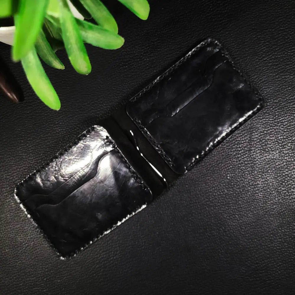 Article No 601 Money Clip Leather Wallet