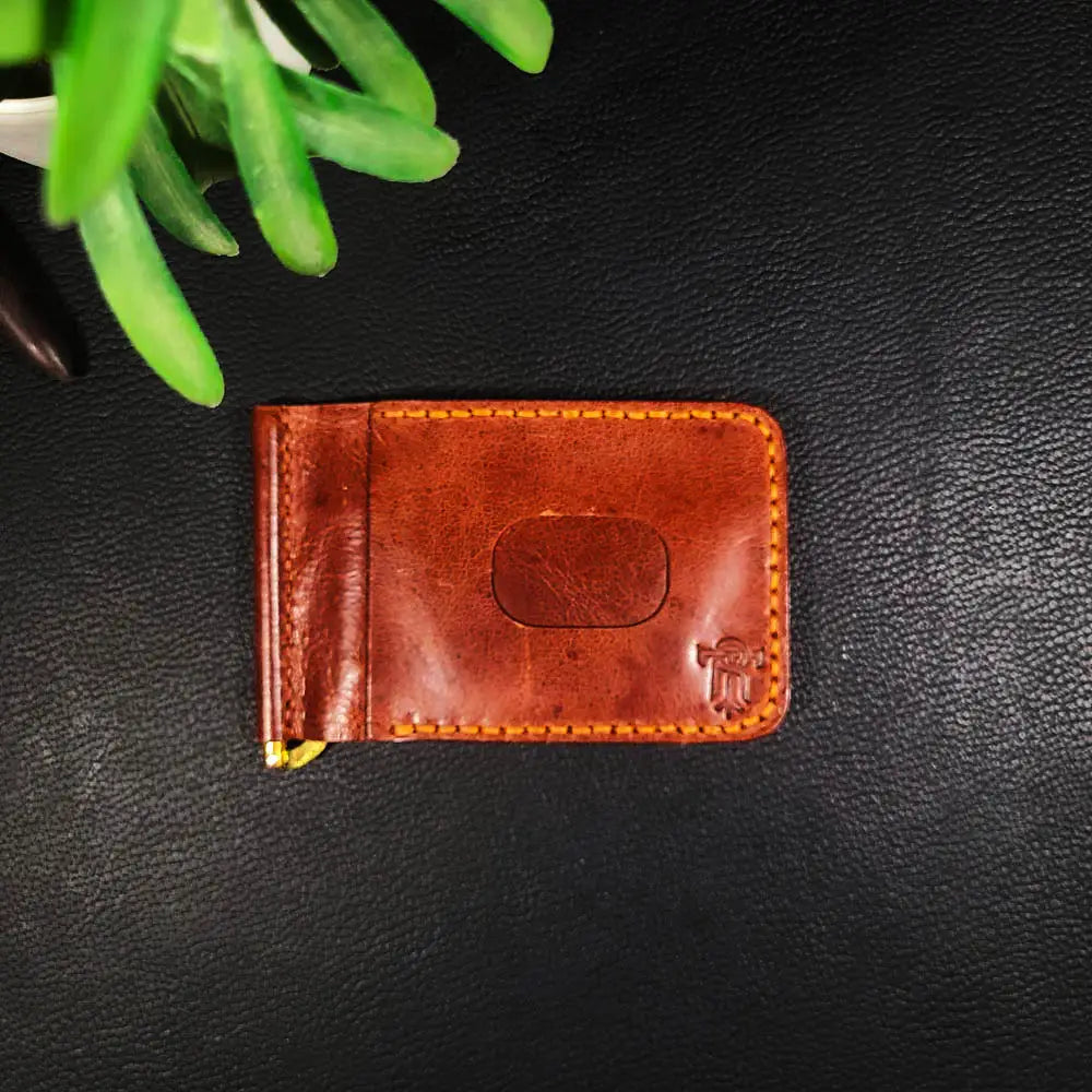 Article No 601 Money Clip Leather Wallet