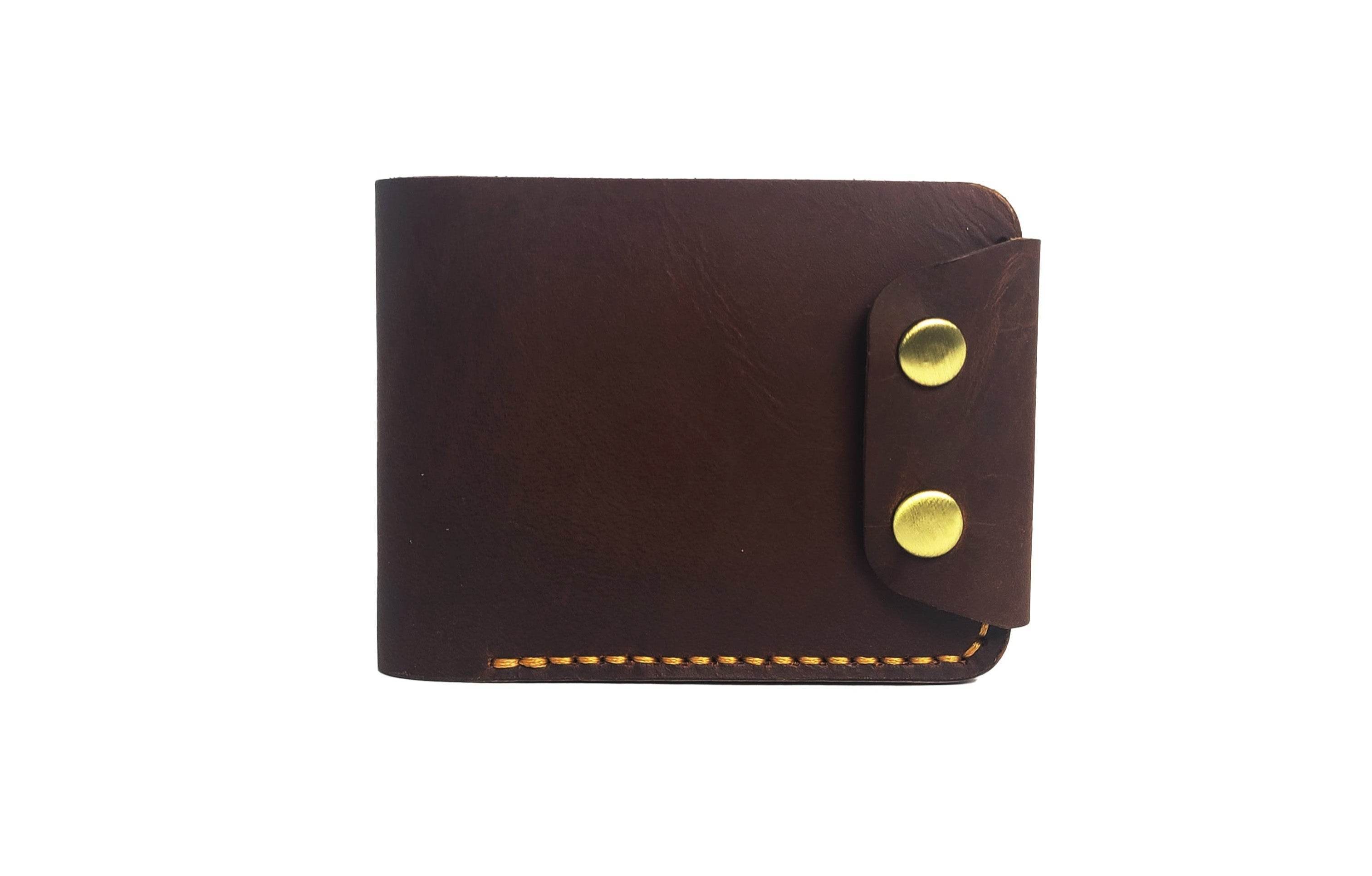 Last Article No 103 Bifold Full Option Traditional Wallet Double Snap - Ridge N Threads Pakistan