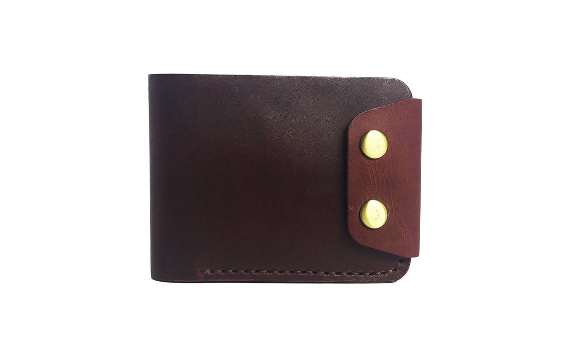 Article No 103 Bifold Full Option Traditional Wallet Double Snap - Ridge N Threads Pakistan