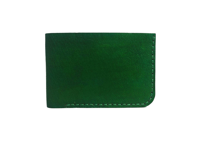 Last Sale Article No 402 Bifold Dollar Size (Green Vegtan) Wallet - Ridge N Threads Pakistan