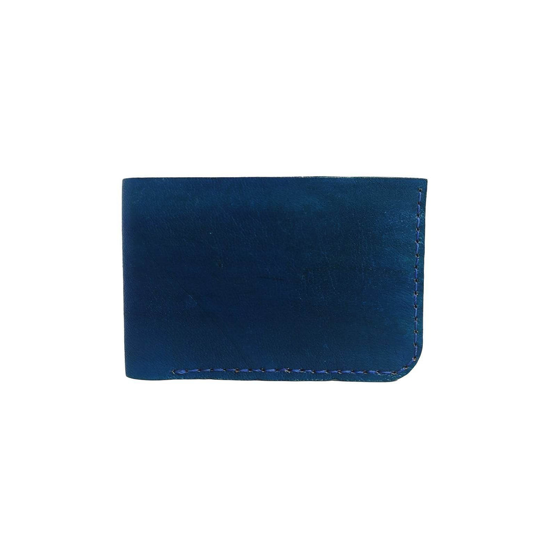 Last Article No 402 Bifold Dollar Size (Blue Vegtan) Wallet - Ridge N Threads Pakistan