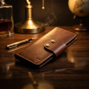 703 Long Elegant Wallet (With Double Button Snap)