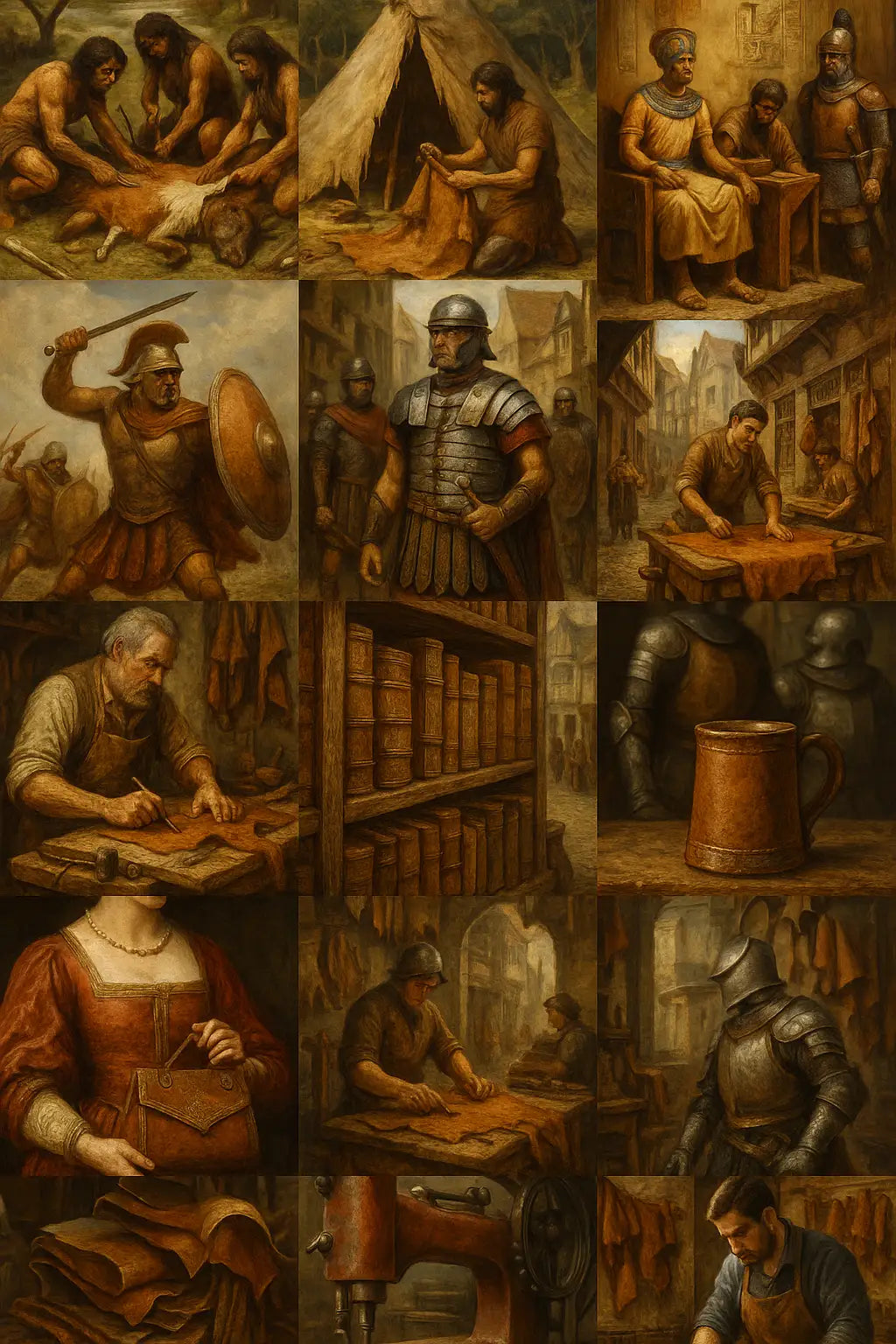 History of leather