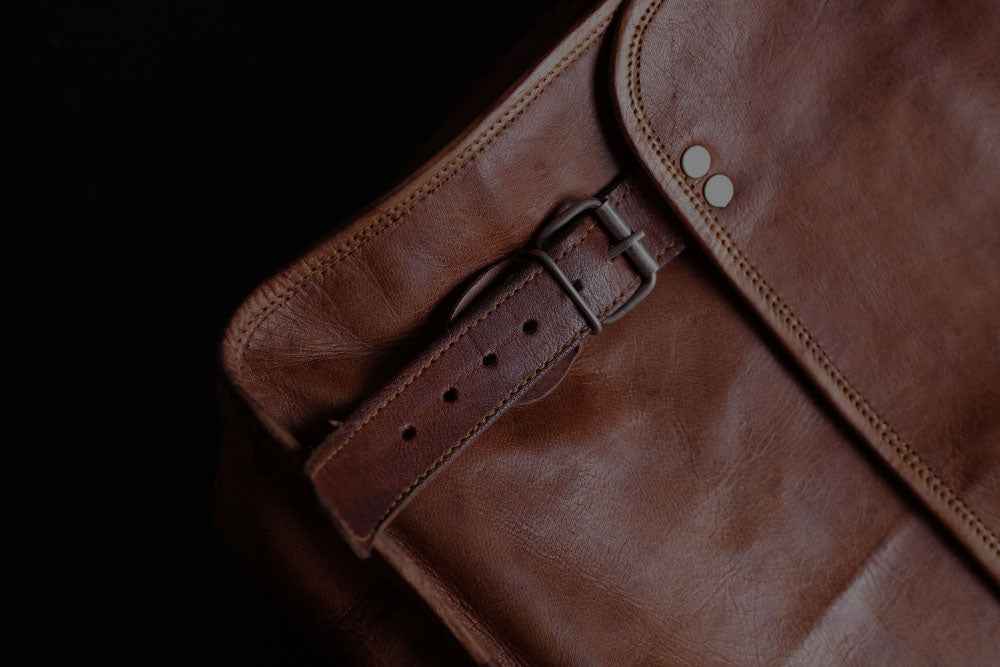 Handcrafted leather bag